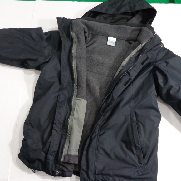 Columbia Men's Interchange 3 in 1 Jacket Black Size M - Picture 3 of 11